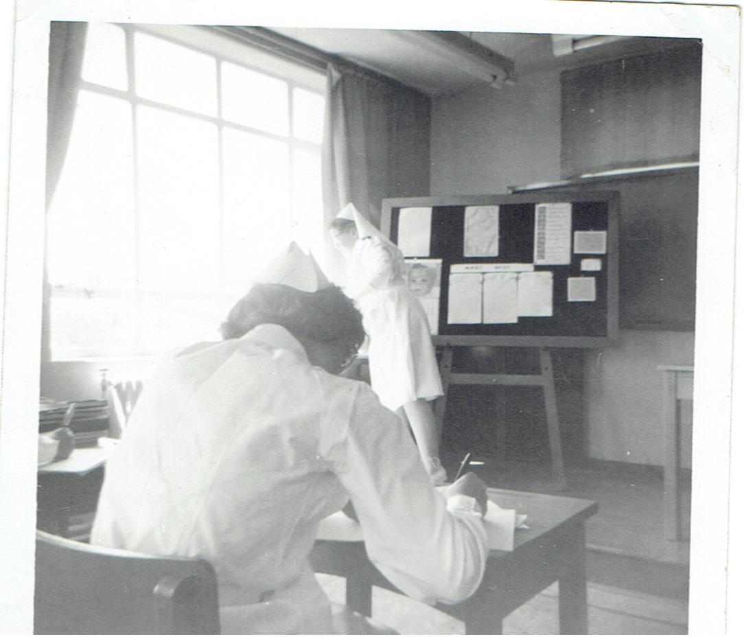 Unintended consequences occur when you choose a career. This photo shows nursing students in the classroom
